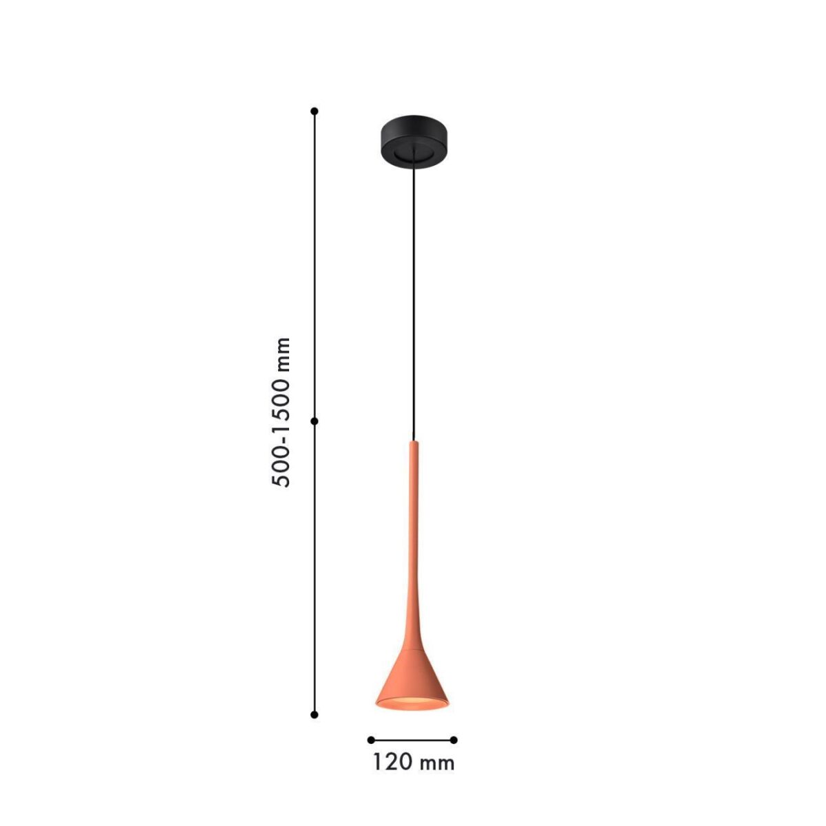 4409-1P, подвес, D120xH500/1500, LEDx6W, 525LM, 4000K, IP20, included — изображение 2