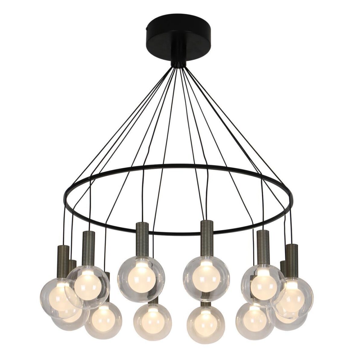 4378-12P, подвесная люстра, D650xH760, 12xLEDx3.5W, 2795LM, 4000K, CRI>90, included — изображение 1