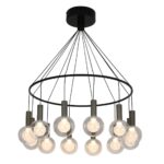 4378-12P, подвесная люстра, D650xH760, 12xLEDx3.5W, 2795LM, 4000K, CRI>90, included