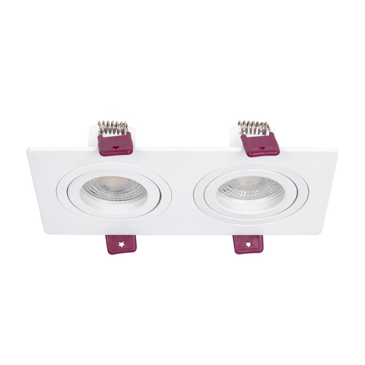 4647-2C, врезной светильник, L172xW92xH28, cutout:L150xW75, 2xGU10x35W, IP20, excluded — изображение 2