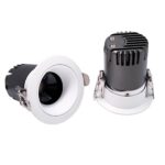 4415-1C, врезной светильник, D65xH70, cutout:D55, LEDx7W, 600LM, 3000K, IP20, CRI>90, beam angle:36, included — изображение 3