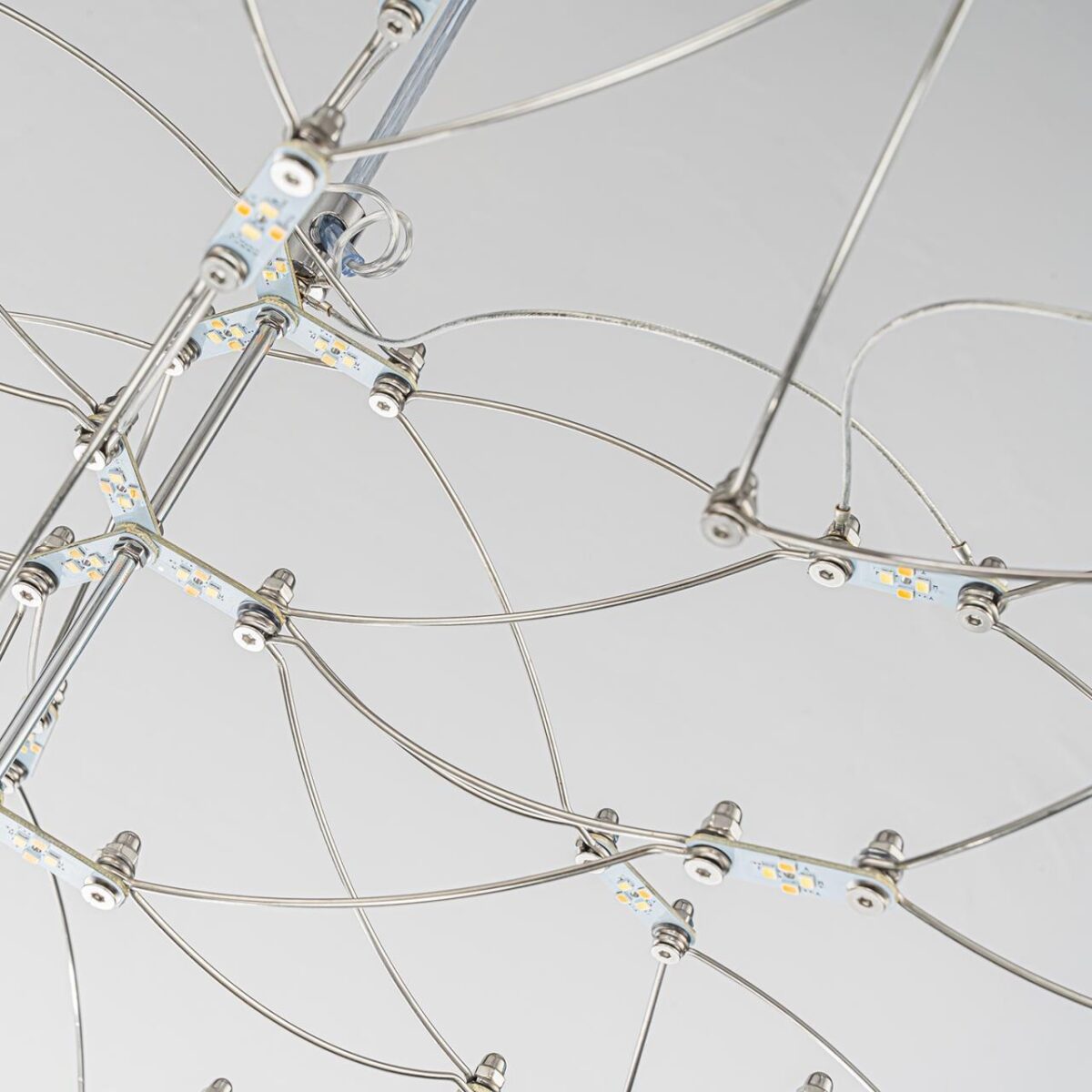 4305-6P, подвесная люстра, D585xH190/2190, LEDx23W, 5300LM, 3000K/4500K/6000K, included, remote control — изображение 7