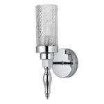 2813-1W, настенный светильник, D135xW100xH305, 1xE14x40W, excluded — изображение 2