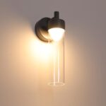 4703-1W, настенный светильник, D125xW100xH285, LEDx5W, 340LM, 3000K, IP54, included — изображение 6