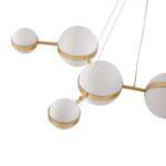 4448-8P, подвесная люстра, D1275xH1100/1350, LEDx60W, 5505LM, 4000K, included — изображение 5