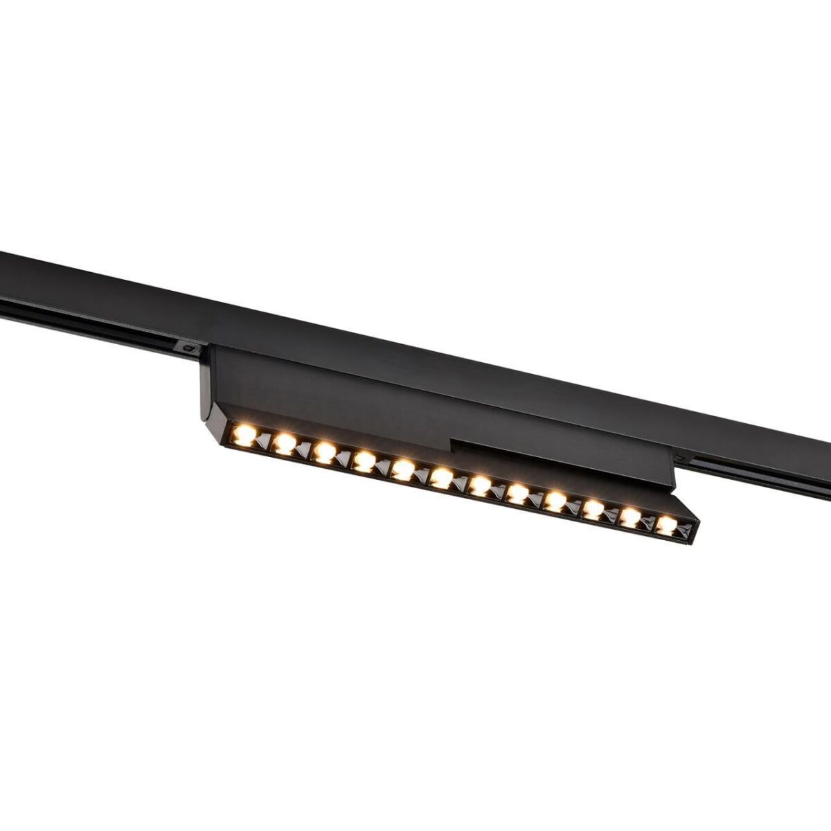 4574-1U, трековый светильник, L226xW10.5xH52, LEDx10W, 48V, 410LM, 2700-5700K, CRI>90, beam angle:30, included 4574-1U, трековый светильник, L226xW10.5xH52, LEDx10W, 48V, 410LM, 2700-5700K, CRI>90, beam angle:30, included — изображение 1