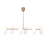 4619-6P, подвесная люстра, L990xW90xH425/725, 6xG9x40W, excluded