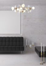 2771-12P, подвесная люстра, D1050xH240/1120, 12xG9x25W, excluded — изображение 6