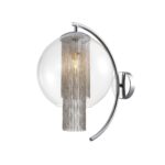 3008-1W, настенный светильник, D350xW250xH405, 1xE27x60W, excluded