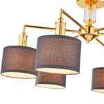 2612-6P, потолочная люстра, D650xH340, 6xE14x40W, excluded — изображение 7