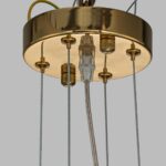 4500-15P, подвесная люстра, D555xH435/1635, 15xG9x25W, excluded — изображение 7