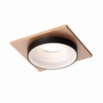 2887-1C, врезной светильник, L95xW95xH40, cutout:D75, 1xGU10LEDx7W, excluded