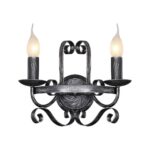 2162-2W, настенный светильник, D180xW310xH260, 2xE14x40W, excluded