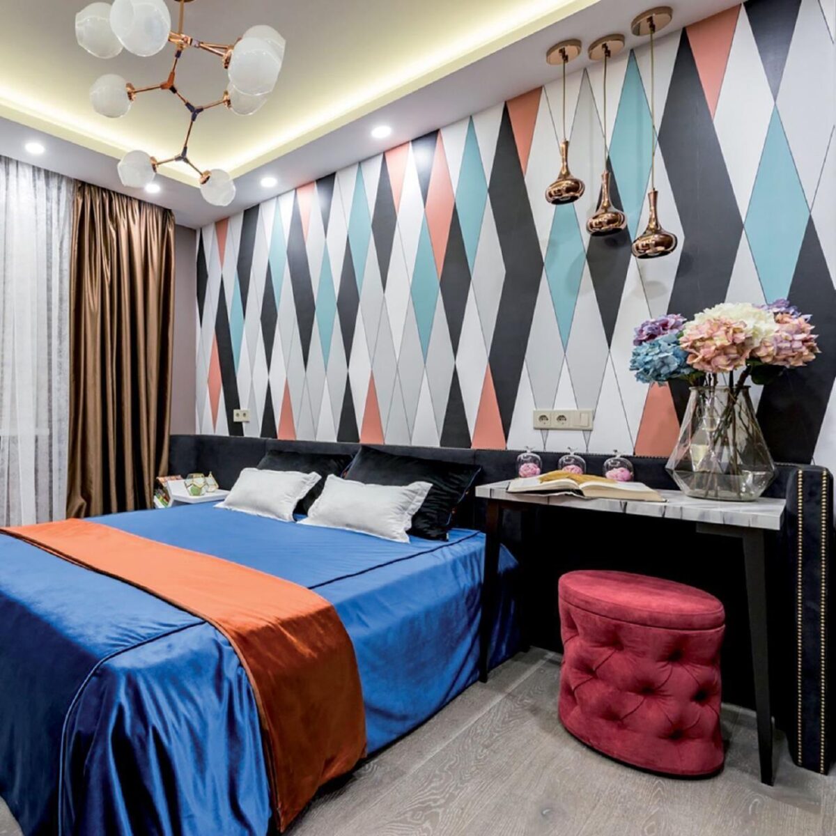 1844-1P, подвес, D130xH250/1030, 1xE27x40W, excluded — изображение 3