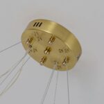 4012-12P, подвесная люстра, D800xH320/1820, LEDx40W + LEDx20W, 4800LM, 3000-6000K, included, remote control — изображение 4