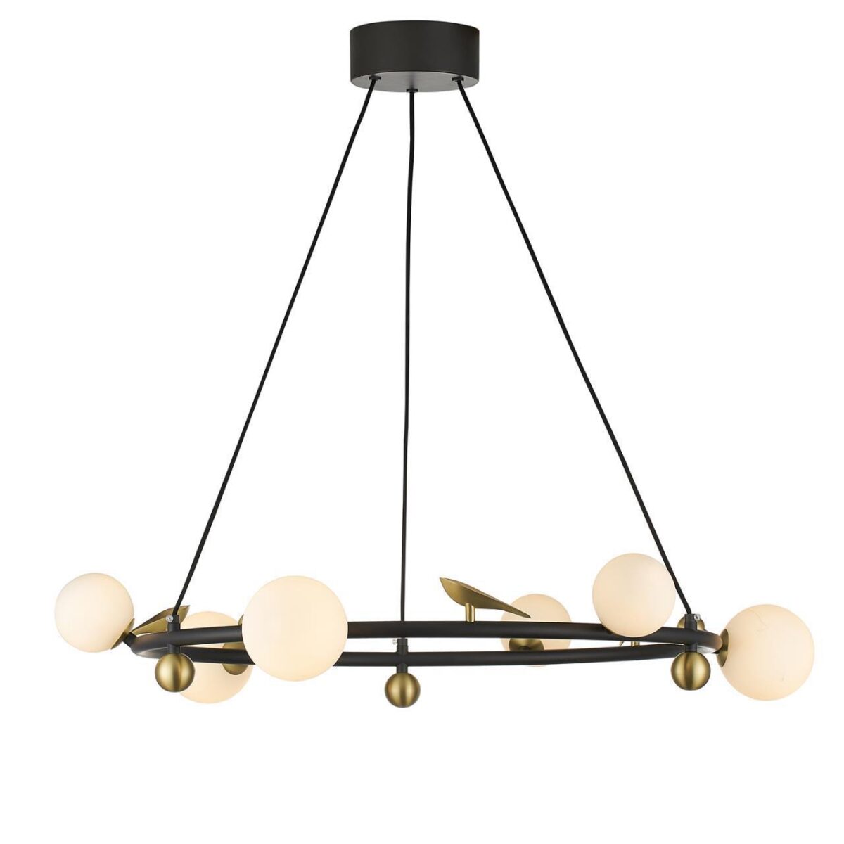 4324-6P, подвесная люстра, D750xH255/1800, 6xLEDx5W, 2400LM, 4000K, included 4324-6P, подвесная люстра, D750xH255/1800, 6xLEDx5W, 2400LM, 4000K, included — изображение 1