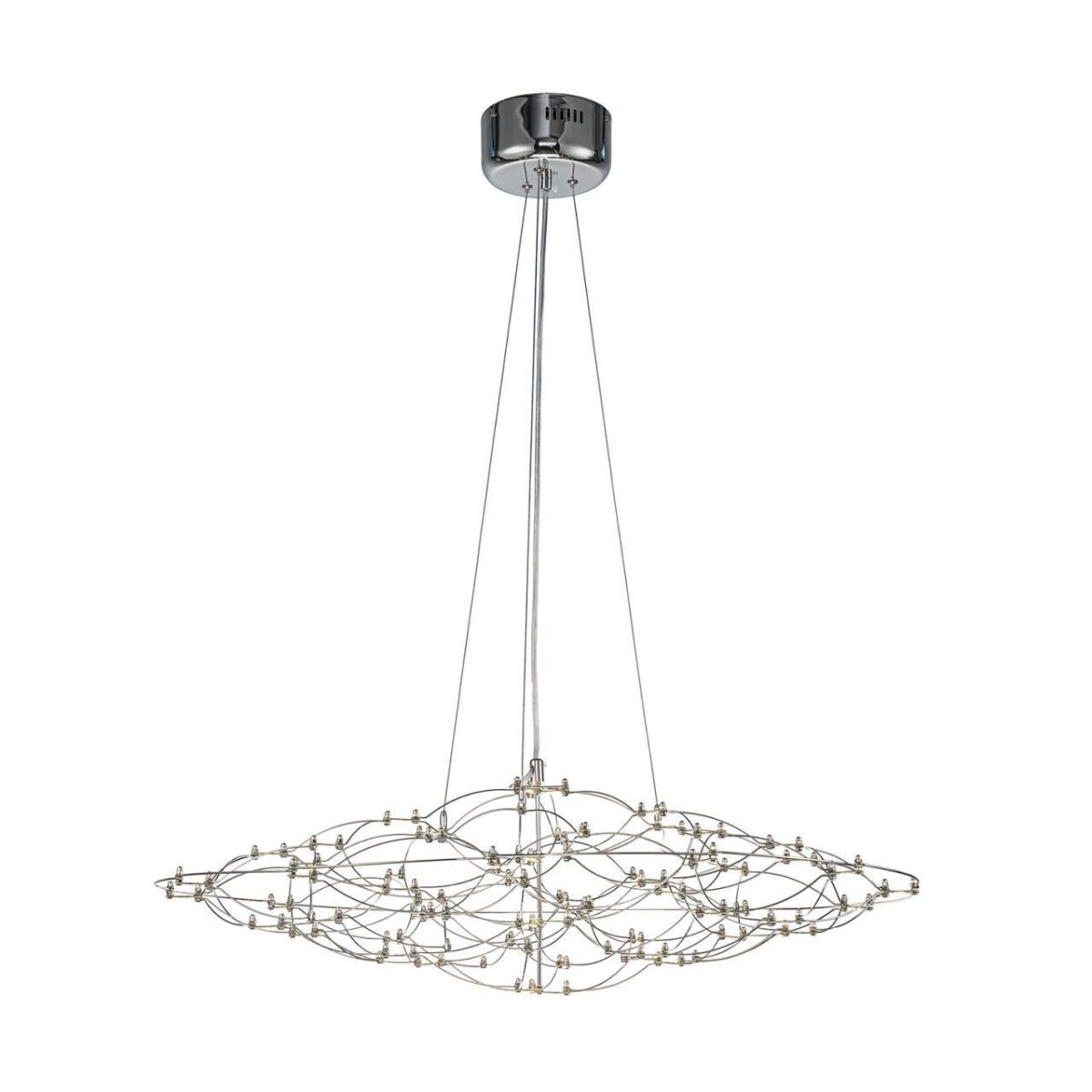 4305-8P, подвесная люстра, D785xH270/2270, LEDx46W, 5580LM, 3000K/4500K/6000K, included, remote control — изображение 1