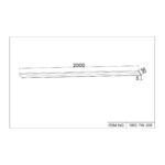 1002-TW-200, шинопровод, L2000xW30xH5, IP20 — изображение 2