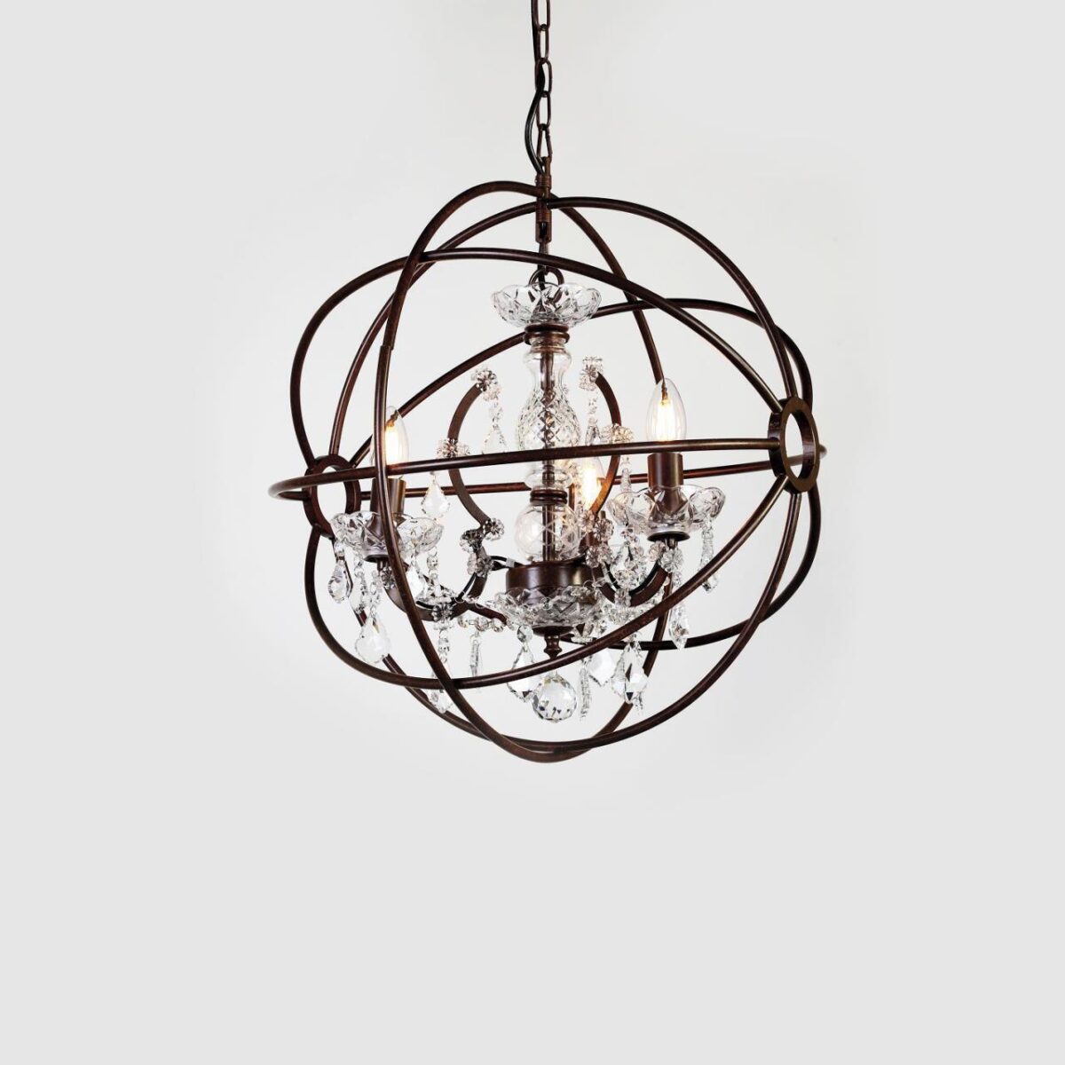 1834-3P, люстра подвесная, D520xH540/1540, 3xE14x40W, excluded 1834-3P, люстра подвесная, D520xH540/1540, 3xE14x40W, excluded — изображение 1