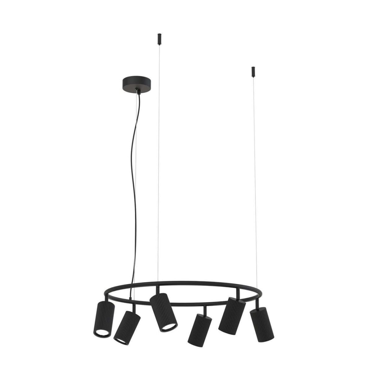 4635-6P, подвесная люстра, D600xH230/1500, 6xGU10x35W, excluded 4635-6P, подвесная люстра, D600xH230/1500, 6xGU10x35W, excluded — изображение 1