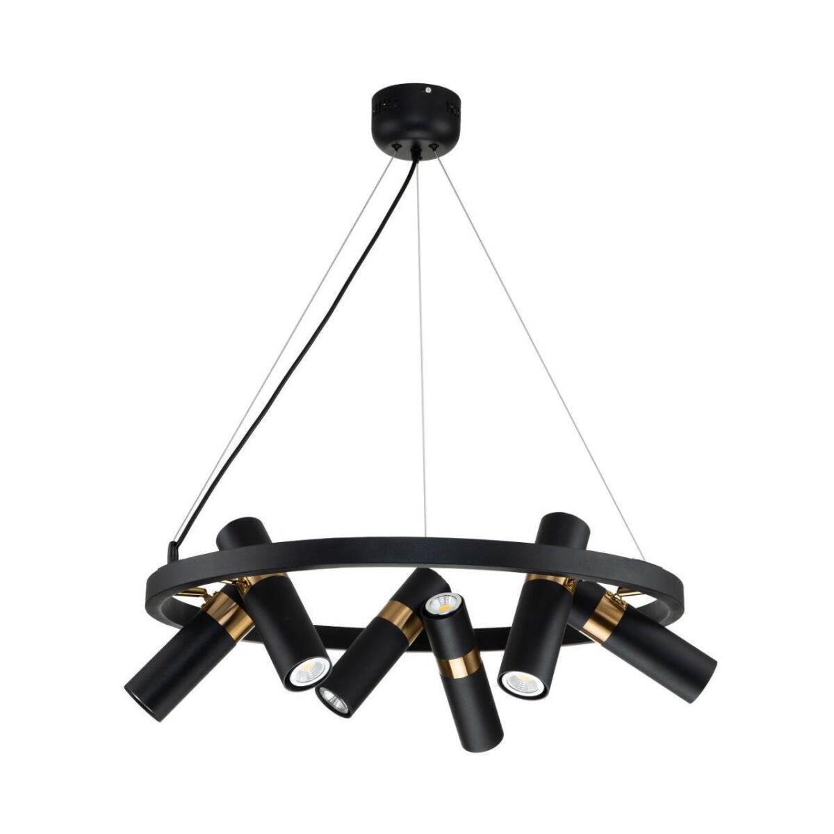 2997-6P, подвесная люстра, D650xH290/1220, 12xGU10LEDx5W, excluded — изображение 2