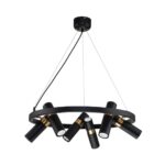 2997-6P, подвесная люстра, D650xH290/1220, 12xGU10LEDx5W, excluded — изображение 2