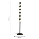 4601-1F, напольный светильник, D200xH1500, 12xLEDx2W, 2160LM, 3000K, included — изображение 3
