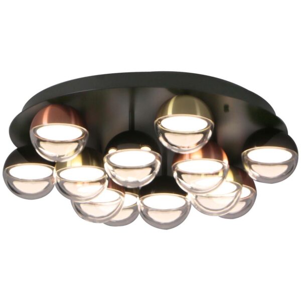 4371-12C, потолочная люстра, D650xH205, LEDx65W, 4550LM, 4000K, included