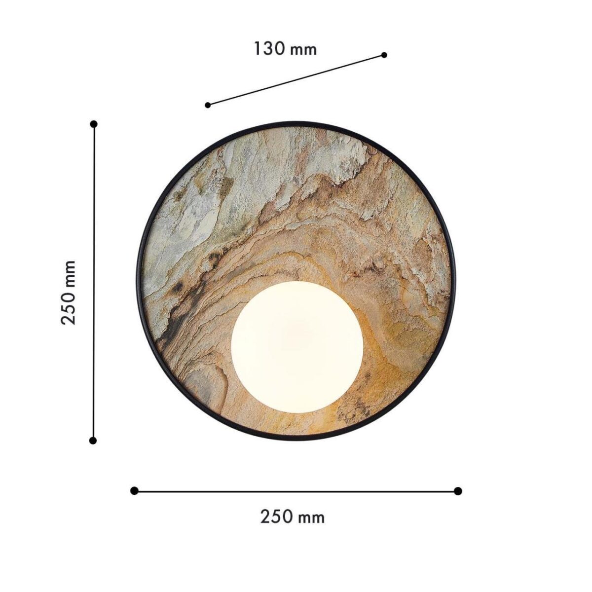 4594-1W, настенный светильник, D130xW250xH250, 1xG9LEDx9W, excluded — изображение 2