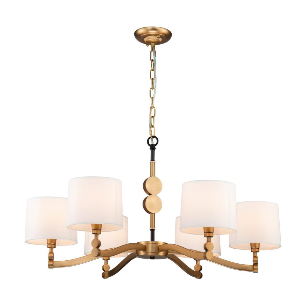 2624-6P, подвесная люстра, D800xH400/1400, 6xE14x40W, excluded — изображение 1