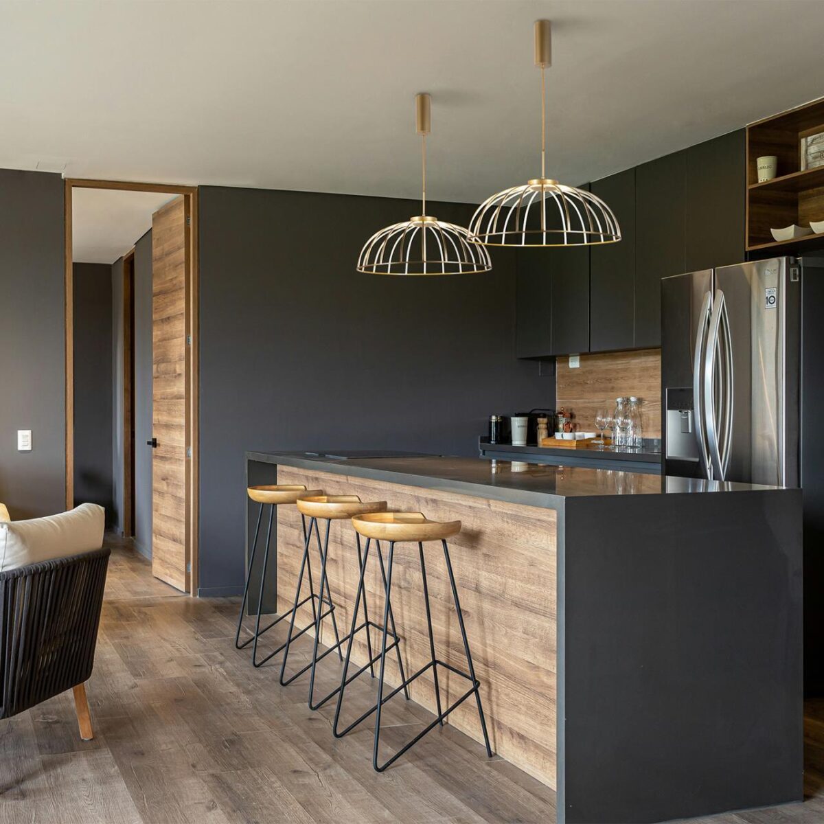 4286-6P, подвесная люстра, D600xH500/1900, LEDx60W, 5700LM, 4000K, included — изображение 9