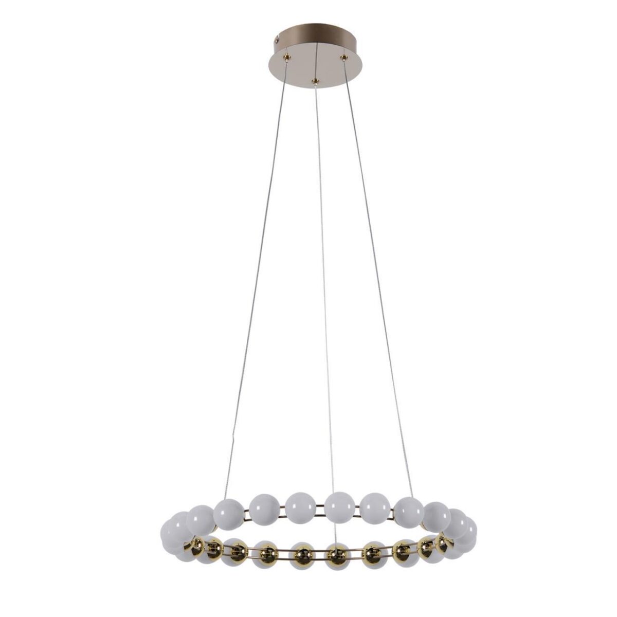 4590-5P, подвесная люстра, D480xH1585, LEDx27W, 2150LM, 4000K, included — изображение 2