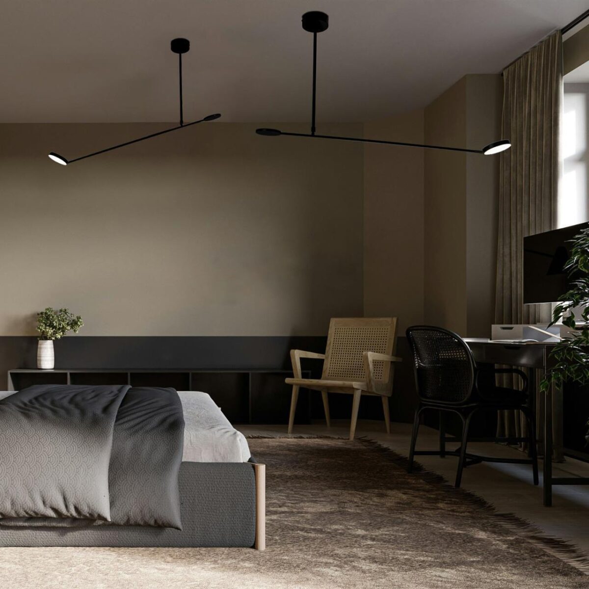 4572-1W, настенный светильник, L1150xW120xH545/675, LEDx7W, 560LM, 4000K, included, switch — изображение 10