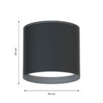 4663-1U, уличный светильник, D96xH85, 1xGX53LEDx15W, IP54, excluded — изображение 3