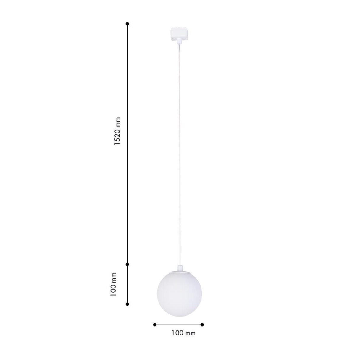 4156-1P, подвес, D100xH1650, LEDx6W, 42V, угол рассеивания: 120°, 380LM, 3000-6000K, IP20, included — изображение 3