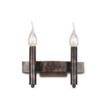 1144-2W, настенный светильник, D170xW310xH195, 2xE14x60W, excluded