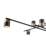 3092-10P, потолочная люстра, D1315xH460/860, 10xGU10x35W, excluded — изображение 4