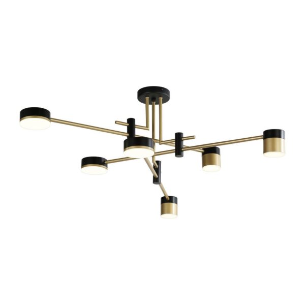 4013-6P, потолочная люстра, L930xW820xH350, 6xLEDx6W, 2880LM, 4000K, included