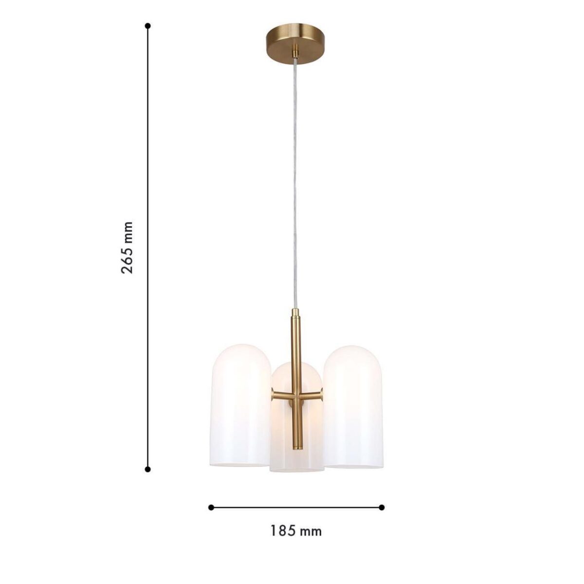 4619-3P, подвесная люстра, D290xH350/1550, 3xG9x40W, excluded — изображение 3
