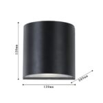 2683-2W, уличный светильник, D80xW120xH120, 2xLEDx3W, 480LM, 3000K, IP54, included — изображение 3