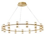 4323-15P, подвесная люстра, D1000xH170/1800, 15xLEDx3W, 3600LM, 4000K, included