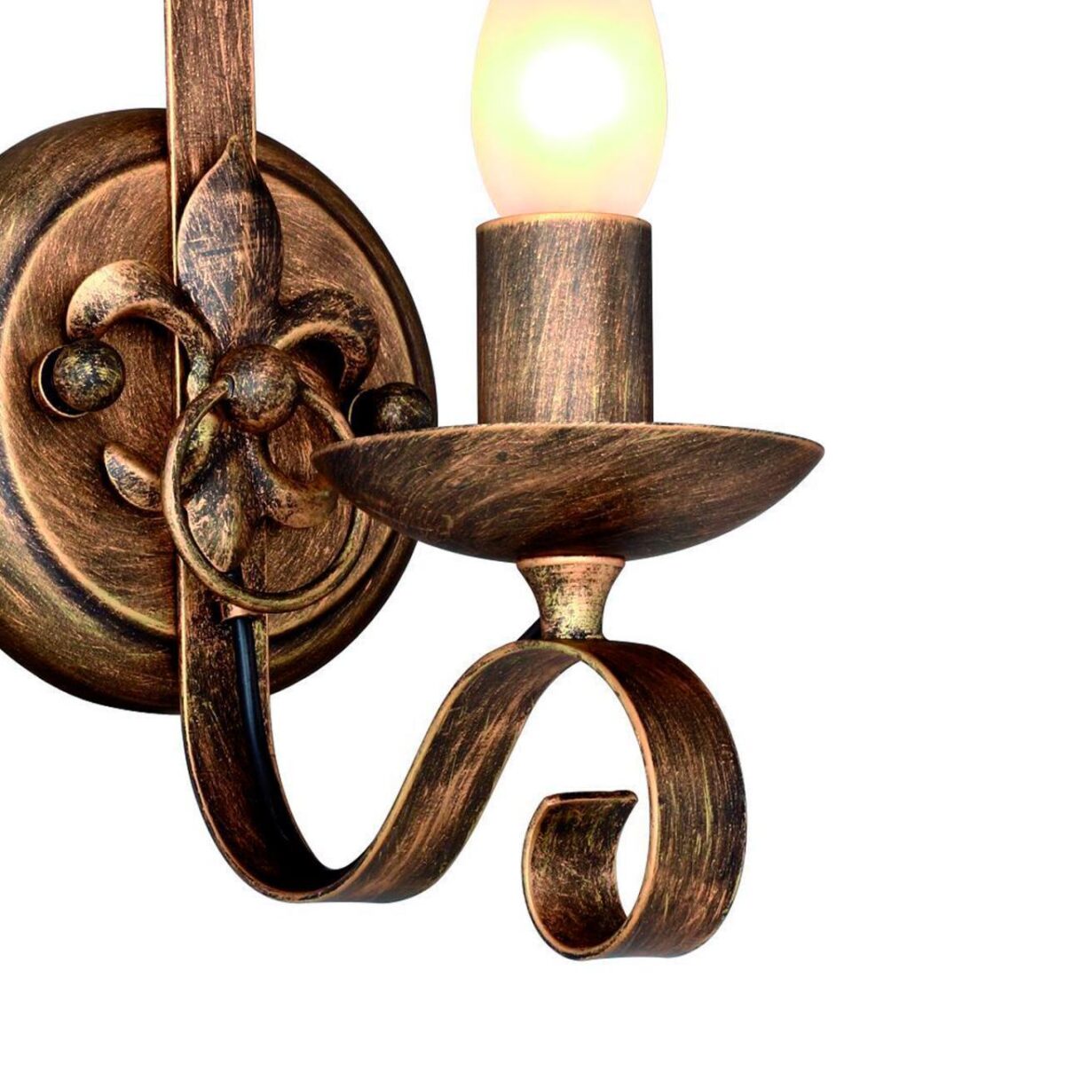 2159-1W, настенный светильник, D180xW120xH220, 1xE14x40W, excluded — изображение 3