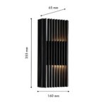 4297-2W, уличный светильник, D65xW160xH355, LEDx16W, 340LM, 4000K, IP54, included — изображение 3