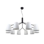 2762-10P, подвесная люстра, D1050xH610/1560, 10xE14x40W, excluded — изображение 2