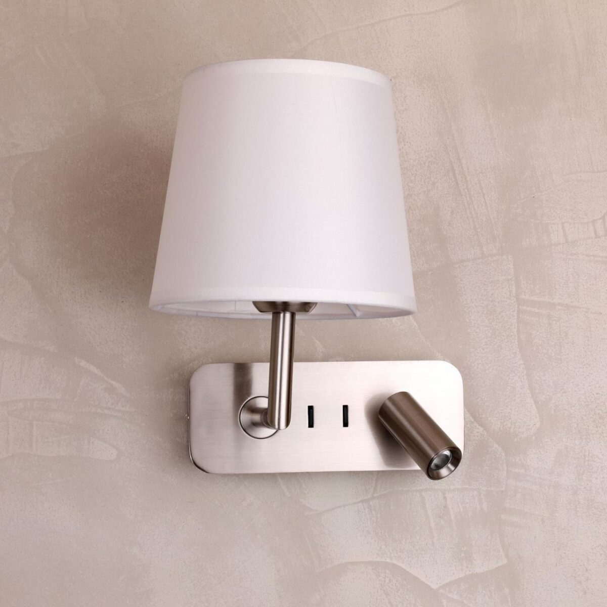 2842-1W, настенный светильник, D225xW240xH260, 1xE27x60W, excluded + 1xLEDx1W, 100LM, 3000K, included — изображение 2