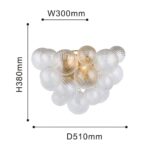 4202-2W, настенный светильник, D300xW510xH380, 2xE14x40W, excluded — изображение 3