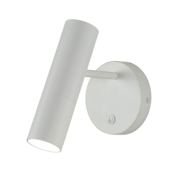 2108-1W, настенный светильник, D165xW120xH200, 1xLEDx5W, 400LM, 3000K, included, switch