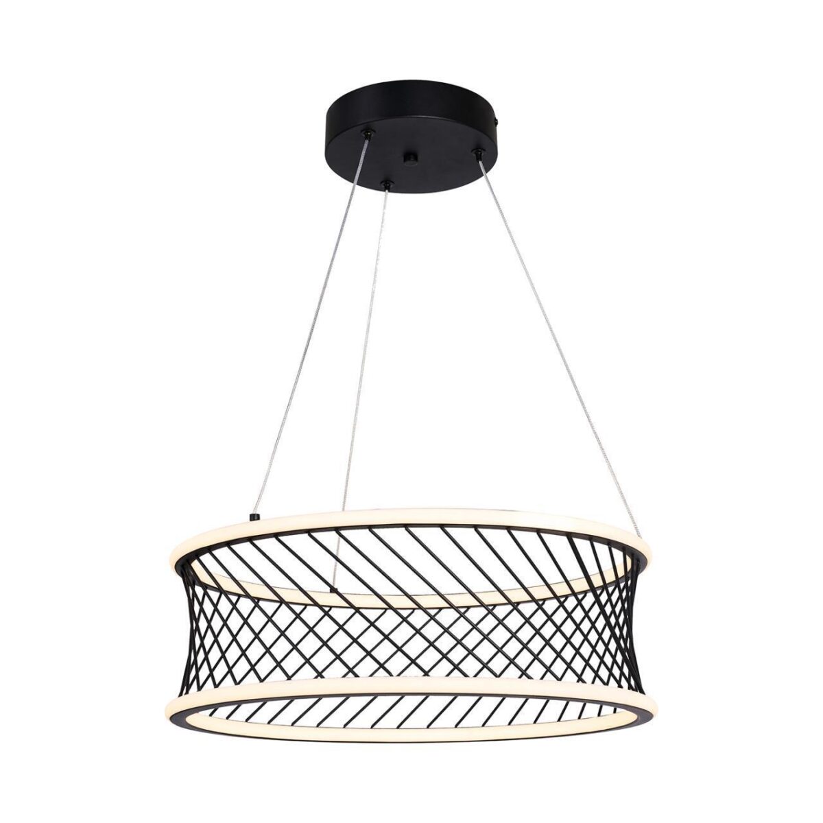 4436-2P, подвесная люстра, D460xH300/1200, LEDx40W, 4300LM, 3000-6000K, included, remote control — изображение 1