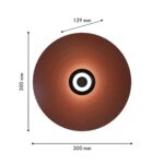4289-1W, настенный светильник, D130xW300xH300, LEDx9W, 550LM, 4000K, included — изображение 2