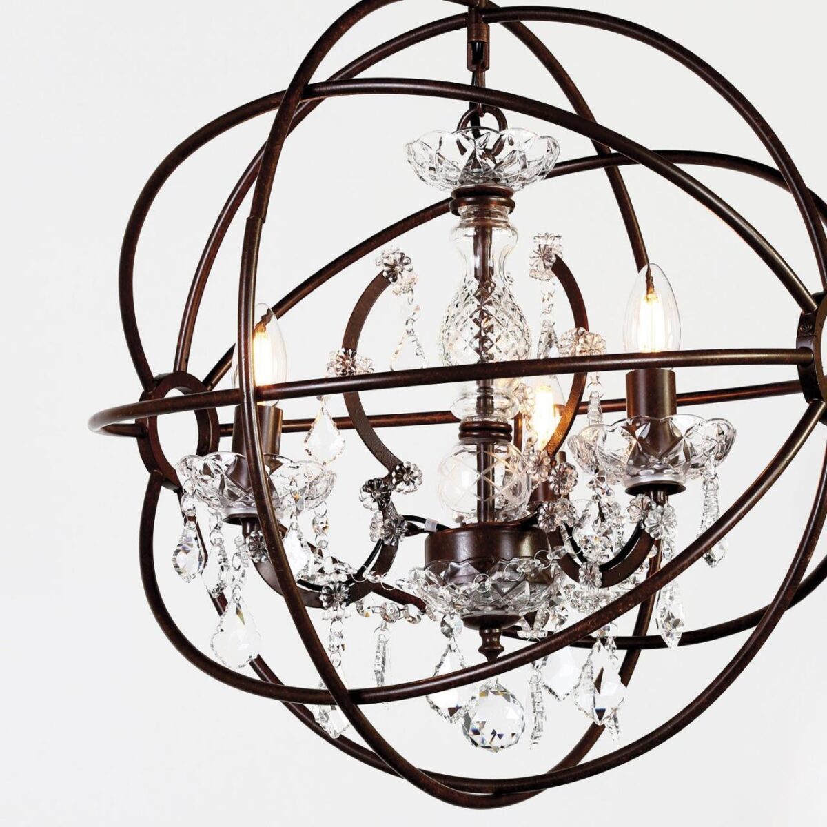 1834-3P, люстра подвесная, D520xH540/1540, 3xE14x40W, excluded — изображение 3